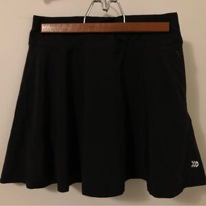 All in Motion Black Skort